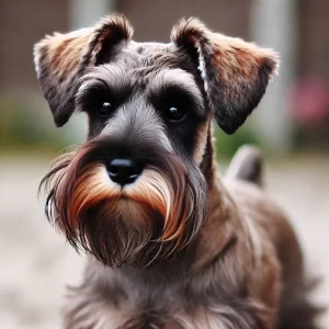 A-Miniature-Schnauzer-dog-