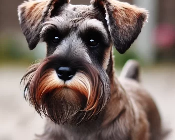 A-Miniature-Schnauzer-dog-